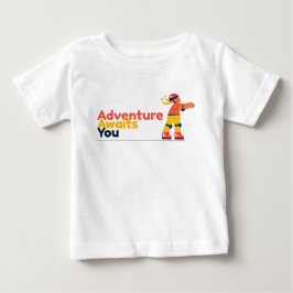 Girl Playing mit Skaten Baby T-shirt