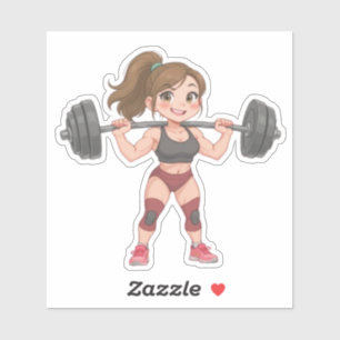 Girl-Power Aufkleber