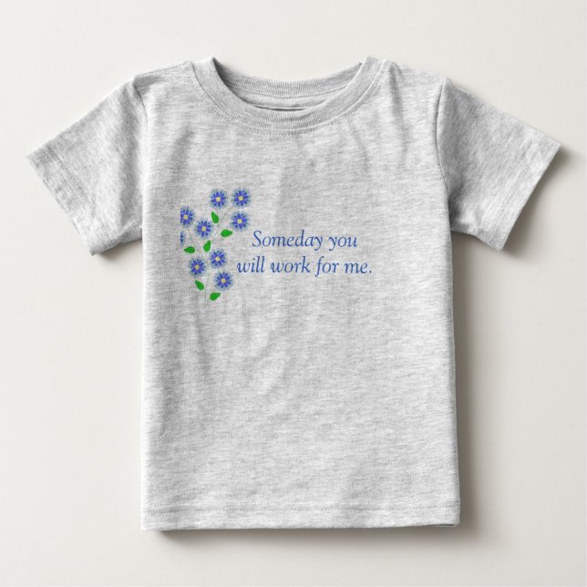 Girl-Power Baby T-shirt (Vorderseite)