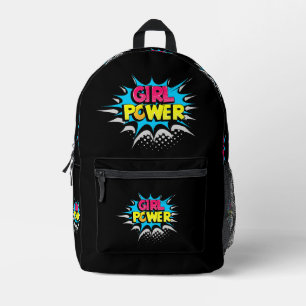 Girl-Power Bedruckter Rucksack