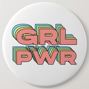 GIRL POWER BUTTON