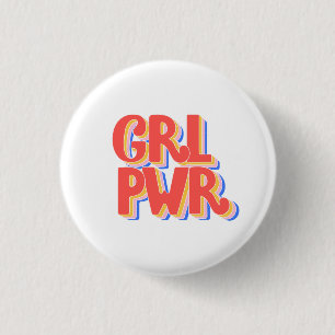 Girl Power Button