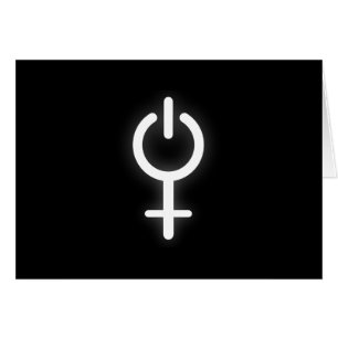 Girl Power Electronic Symbole pour Gamer Female Si