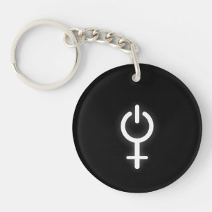 Girl Power Electronic Symbole pour Gamer Female Si