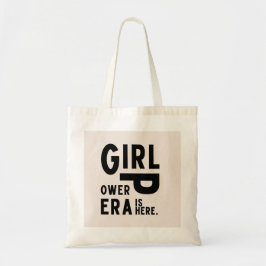 Girl Power Era Feminist Tragetasche