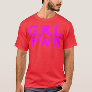 Girl Power Feminismus Feminist Girls Empowerment E T-Shirt