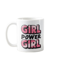 Girl-Power: Fette Typografie - Stärkung der grafis