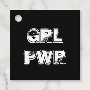 Girl-Power - Geschenkanhänger