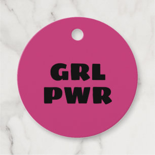 Girl-Power - Geschenkanhänger