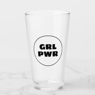 Girl-Power Glas