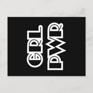 Girl-Power, Grl Pwr Postkarte