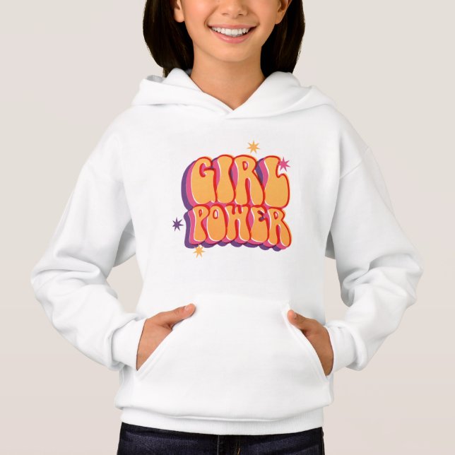 Girl-Power Hoodie (Vorderseite)