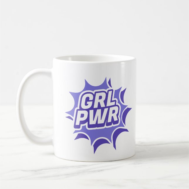 Girl-Power Kaffeetasse (Links)