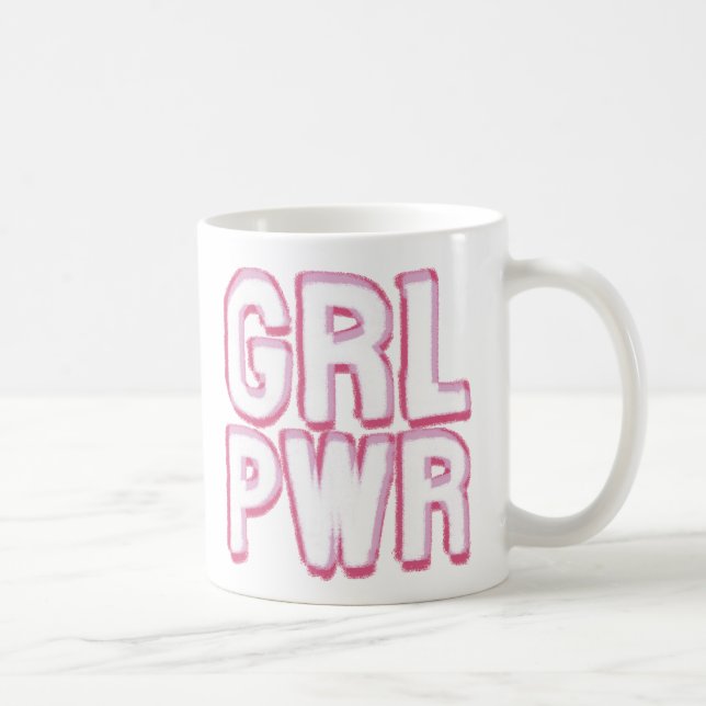 Girl Power Kaffeetasse (Rechts)