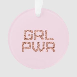 Girl Power Keramik Ornament
