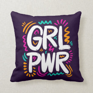 Girl-Power Kissen
