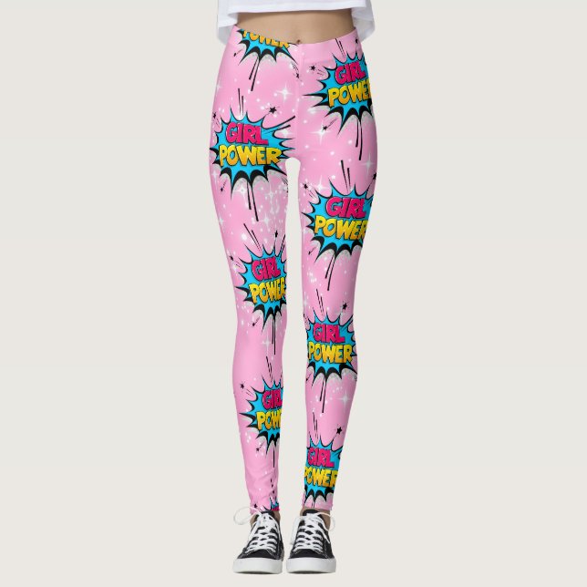 Girl-Power Leggings (Vorderseite)