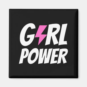 Girl-Power Magnet