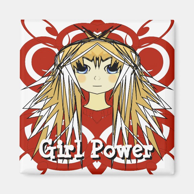 Girl Power Magnet (Vorne)