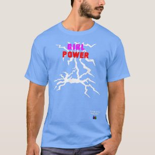 Girl Power Motivation Ladys Slogan Graphic T-Shirt