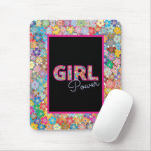 Girl-Power | Pink Girly Beautiful Wildblume Frauen
