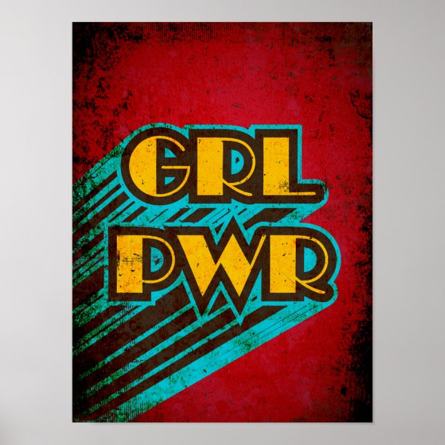 Girl-Power Poster (Vorne)