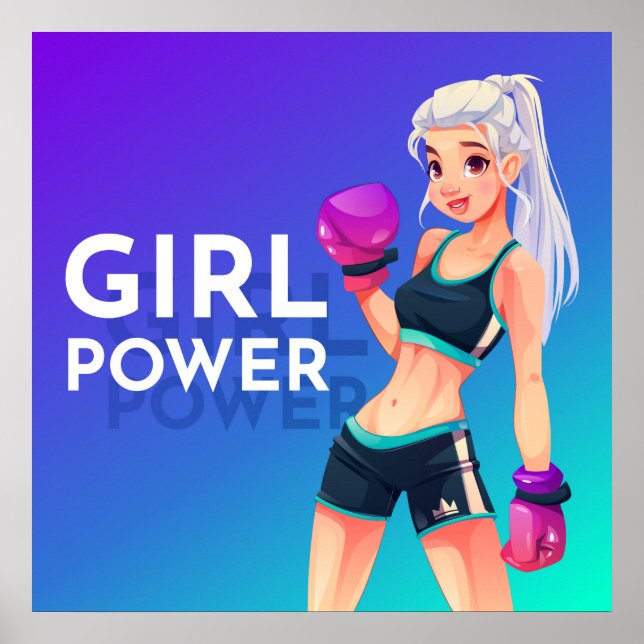 Girl-Power Poster (Vorne)