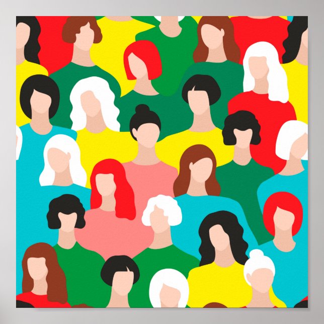 Girl-Power Poster (Vorne)