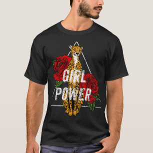 Girl Power: Rose & Tiger Stärke T-Shirt