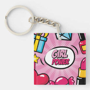 Girl-Power Schlüsselanhänger