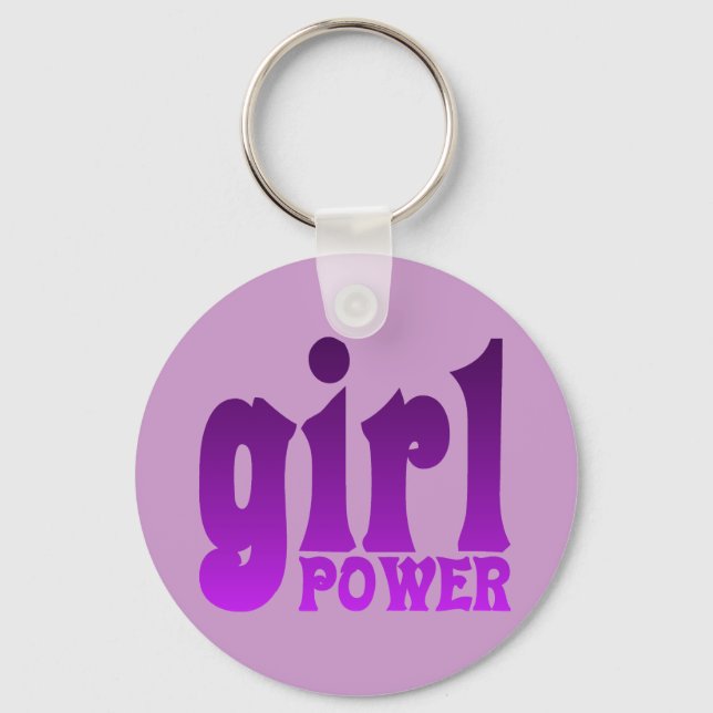 Girl-Power Schlüsselanhänger (Vorderseite)