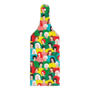 Girl-Power Schneidebrett