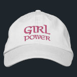 Girl Power Simple Modern Typografy Custom Bestickte Baseballkappe<br><div class="desc">Girl Power Simple Modern Typografy Custom Sticktier Baseball Cap bietet die einfache moderne bestickte Text "Girl Power". Perfekt als Geschenk für Cousin,  Schwester,  Mutter und mehr. Erstellt von Evco Studio www.zazzle.com/store/evcostudio</div>