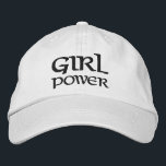 Girl Power Simple Modern Typografy Custom Bestickte Baseballkappe<br><div class="desc">Girl Power Simple Modern Typografy Custom Sticktier Baseball Cap bietet die einfache moderne bestickte Text "Girl Power". Perfekt als Geschenk für Cousin,  Schwester,  Mutter und mehr. Erstellt von Evco Studio www.zazzle.com/store/evcostudio</div>