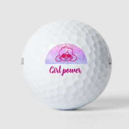 Girl-Power-Spielball Golfball