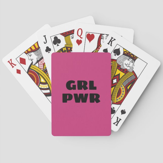 Girl-Power - Spielkarten (Rückseite)