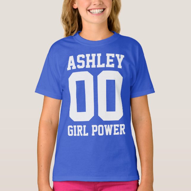 Girl Power Sports T-Shirt (Vorderseite)