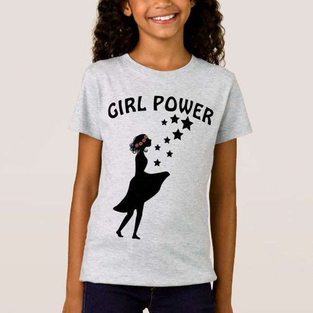 GIRL-POWER-T - SHIRT (Vorderseite)