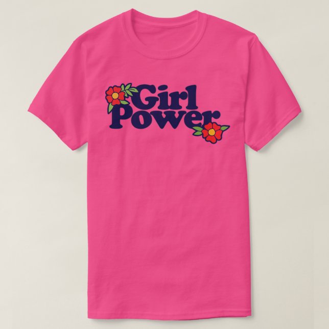 Girl-Power T-Shirt (Design vorne)