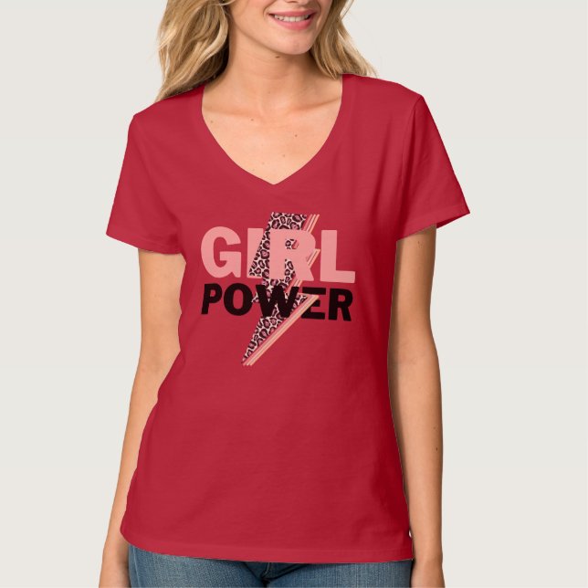 Girl Power T - Shirt (Vorderseite)