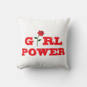 Girl Power T - Shirt - Phantastische Frauen Weibli Kissen