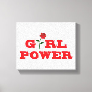 Girl Power T - Shirt - Phantastische Frauen Weibli Leinwanddruck