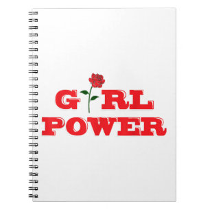 Girl Power T - Shirt - Phantastische Frauen Weibli Notizblock