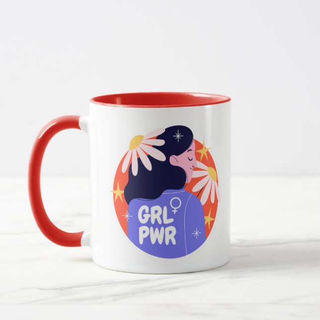 Girl Power Tasse (Links)