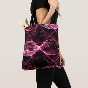 Girl Punk Rock Pink Energy Waves Tasche