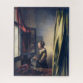 Girl Reading Letter by Open Window | Vermeer |