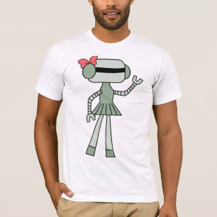 Girl Robot Mens T - Shirt