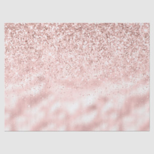 Girl-Rosa-Glitzer Seidenpapier