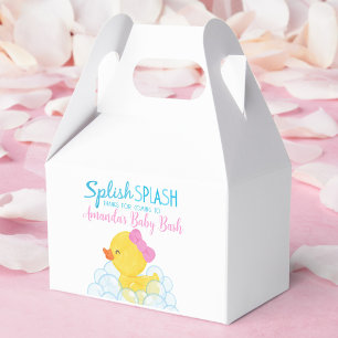 Girl Rubber Duck Baby Showbox Geschenkschachtel