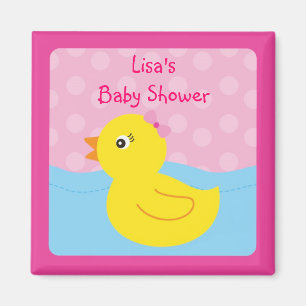 Girl Rubber Ducky Duck Gastgeschenk Magnete Magnet